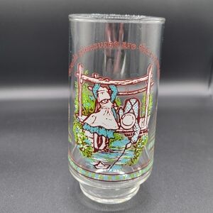 Vintage Glass Coca-Cola American Greetings Simple Pleasures Holly Hobbie Glass
